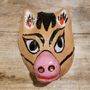 Children's party decorations - Mâché Mukhauta  MASQUE EN PAPIER - CURIOSITY LAB