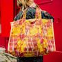 Bags and totes - VINTAGE KANTHA MARKET BAG - CURIOSITY LAB