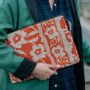 Pochettes - POCHETTE ORDINATEUR KANTHA VINTAGE - CURIOSITY LAB