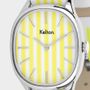 Watchmaking - Giorgio striped colorama watch - KELTON