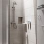 Installation accessories - Rim Shower Shelf 22x11x2 cm White - ZONE DENMARK