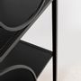 Shelves - Shelf Circle Black 100x200cm - KARE DESIGN