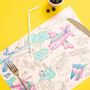 Stationery - COLORING POSTER - ABC - OMY