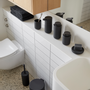 Bathroom waste baskets - Ume Pedal Bin Black - ZONE DENMARK