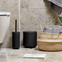 Bathroom waste baskets - Ume Pedal Bin Black - ZONE DENMARK