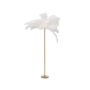 Floor lamps - Floor Lamp Feather Palm White 165cm - KARE DESIGN GMBH
