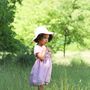 Children's fashion - Cotton muslin spring dress U64 - ANDER