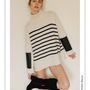 Prêt-à-porter - Pull Bretagna Franges - LA FÉE PARISIENNE