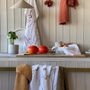 Dish towels - Handprinted linen towel - DOROTHEE LEHNEN