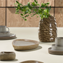 Decorative objects - Dish 40x6 cm Nature River stone - VILLA COLLECTION DENMARK