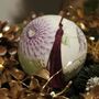 Guirlandes et boules de Noël - Décoration de Noël Violet x Vert menthe - YUKO KIKUCHI