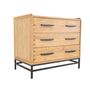 Chests of drawers - Brue 3 Drawer Chest - RV  ASTLEY LTD