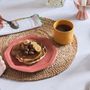 Formal plates - The porcelain dessert plate - Terracotta - OGRE LA FABRIQUE