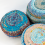 Couettes et oreillers  - Pouf recyclé par Solid Crafts - NEST