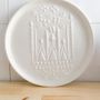 Plats et saladiers - Assiette en céramique TAJ RELIEF - LALLA DE MOULATI