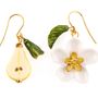Jewelry - “Harvest Time” Pear & Flower Earrings - NACH