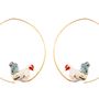 Bijoux - Boucles d'oreilles "Harvest Time" Coq - NACH