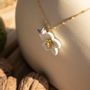 Jewelry - Harvest Time Flower Necklace - NACH