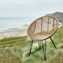 Chairs - Soe Nature Rattan Metal Chair H77 - VILLA COLLECTION DENMARK