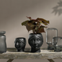 Vases - Hoej 14x26 Gray Glass Vase - VILLA COLLECTION DENMARK