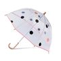 Children's bags and backpacks - Transparent bell umbrella for kids - NARA polka dot pattern - ANATOLE