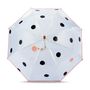 Children's bags and backpacks - Transparent bell umbrella for kids - NARA polka dot pattern - ANATOLE
