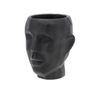Pottery - Vern H22.5 Black Cement Flower Pot Head - VILLA COLLECTION DENMARK
