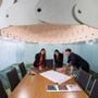 Office design and planning - Acoustic Pendant Lighting : Lamp HUSH - MOAROOM - DAVID TRUBRIDGE