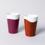 Tea and coffee accessories - “Selvedge” Double Espresso Mug - MOIETY PARIS