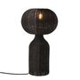Table lamps - Werna table lamp D30 x 53.5 cm Black Rattan - VILLA COLLECTION DENMARK