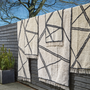 Classic carpets - Rug Strib 120x180 cotton Nature/Black - VILLA COLLECTION DENMARK