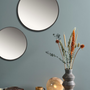 Miroirs - Miroir Vardo D50 cm Noir Fer/Miroir - VILLA COLLECTION DENMARK