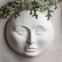 Other wall decoration - LUNA wall vase, face, handmade. - KLATT OBJECTS