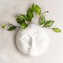 Other wall decoration - LUNA wall vase, face, handmade. - KLATT OBJECTS