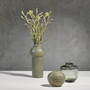Vases - Rost Vase 14x30cm Green Sandstone - VILLA COLLECTION DENMARK