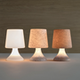 Lampes de table - Lampe Lounge LED Midnat D16 x 25,5 cm PE transparent/blanc - VILLA COLLECTION DENMARK
