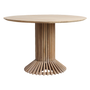 Tables Salle à Manger - Eiffel teak round table Ø120 cm + Ø140 cm - RAW MATERIALS