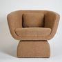 Fauteuils - Fauteuil Oscar en Tissu Bouclé Spécial - DUISTT