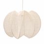 Ceiling lights - SPIDER L CEILING LAMP WHITE IRON AND PAPER NATURE - BRUCS