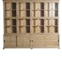 Bookshelves - PILOS ANTIQUE NATURAL PINE CABINET - BRUCS