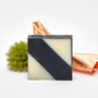 Soaps - GRAY DIAGONAL SOAP - SAVONNERIE CIMENT