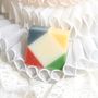Savons - SAVON ARLEQUIN - POUDRÉ - SAVONNERIE CIMENT