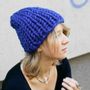 Bags and totes - merino chunky knit beanie - PANAPUFA