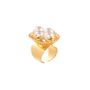 Bijoux - Bague Calice 4 perles - JULIE SION