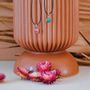 Jewelry - Necklace Les Minis Licorne Rose - LES MINIS D'EMILIE FIALA
