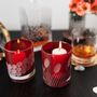 Art glass - Alerte rouge - GLASS4CANDLES