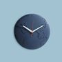 Horloges - World Wide Waste Clock : New Earth Collection Matériaux écologiques Accessoires de bureau Rangement de papeterie - QUALY DESIGN OFFICIAL