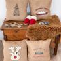 Other Christmas decorations - It's already Christmas embroidered cushions - ATELIER COSTÀ