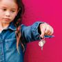 Accessoires enfants - Porte-clés Les Minis Flash Lavande - LES MINIS D'EMILIE