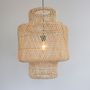 Decorative objects - Hanging light rattan Janine - EARTHWARE